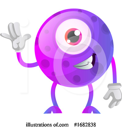 Royalty-Free (RF) Monster Clipart Illustration by Morphart Creations - Stock Sample #1682838