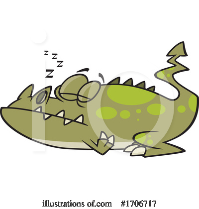 Royalty-Free (RF) Monster Clipart Illustration by toonaday - Stock Sample #1706717