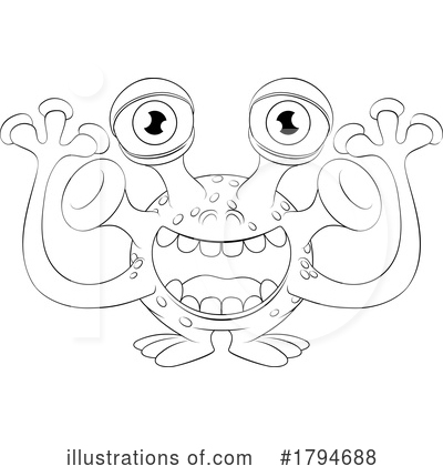 Gremlin Clipart #1794688 by AtStockIllustration