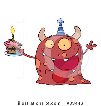 Monsters Clipart #33446 by Hit Toon