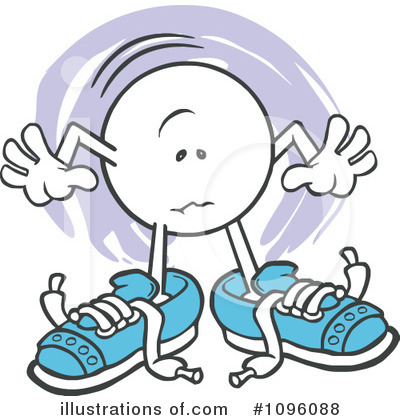 Shoes Clipart #229791 - Illustration by Johnny Sajem