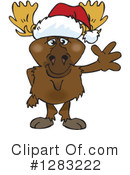 Moose Clipart #1283222 by Dennis Holmes Designs