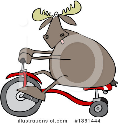 Tricycle Clipart #1361444 by djart
