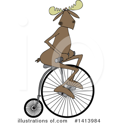 Bikes Clipart #1413984 by djart