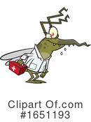 Mosquito Clipart #1651193 by toonaday