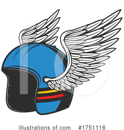 Biker Clipart #1751116 by Vector Tradition SM
