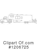 Motorhome Clipart #1206725 by djart