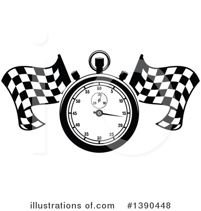 Stop Watch Clipart #1390448 by Vector Tradition SM