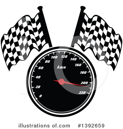 Motorsports Clipart #1392659 by Vector Tradition SM