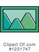Mountains Clipart #1231747 by Lal Perera