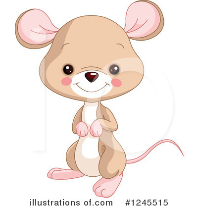 Royalty-Free (RF) Mouse Clipart Illustration by Pushkin - Stock Sample #1245515