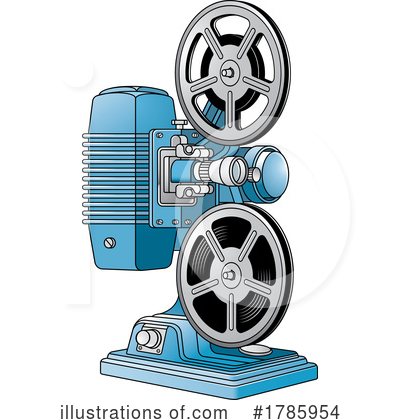 Royalty-Free (RF) Movie Clipart Illustration by Lal Perera - Stock Sample #1785954