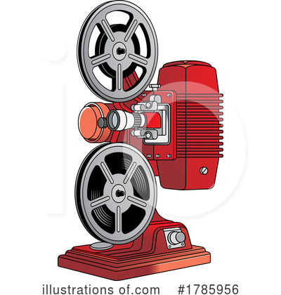 Movies Clipart #1785956 by Lal Perera