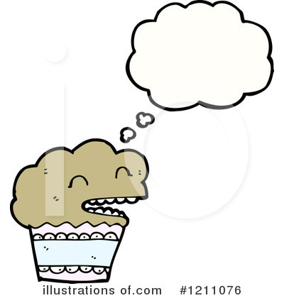 Royalty-Free (RF) Muffin Clipart Illustration by lineartestpilot - Stock Sample #1211076