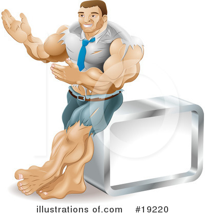 Muscle Clipart #19220 by AtStockIllustration