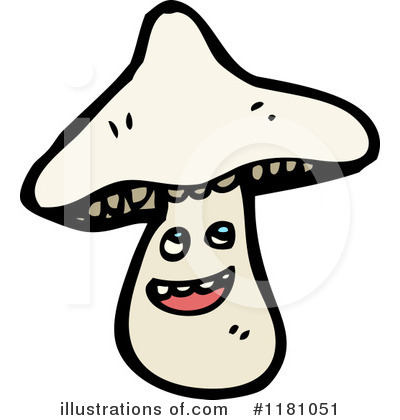 Mushroom Clipart #1181051 by lineartestpilot