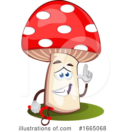 Royalty-Free (RF) Mushroom Clipart Illustration by Morphart Creations - Stock Sample #1665068