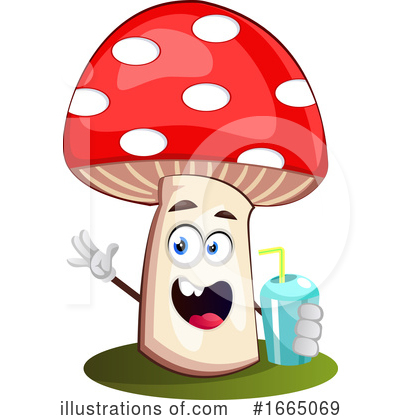 Royalty-Free (RF) Mushroom Clipart Illustration by Morphart Creations - Stock Sample #1665069