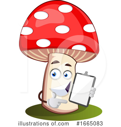 Royalty-Free (RF) Mushroom Clipart Illustration by Morphart Creations - Stock Sample #1665083