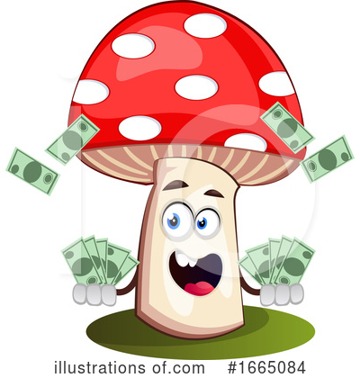 Royalty-Free (RF) Mushroom Clipart Illustration by Morphart Creations - Stock Sample #1665084