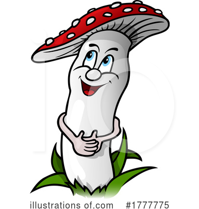 Mushrooms Clipart #1777775 by dero