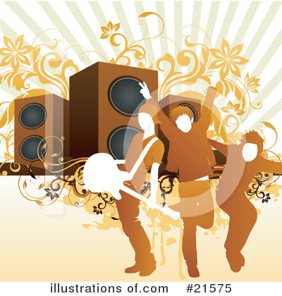 Royalty-Free (RF) Music Band Clipart Illustration by OnFocusMedia - Stock Sample #21575