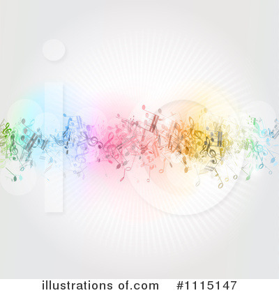 Music Note Clipart #1115147 by KJ Pargeter