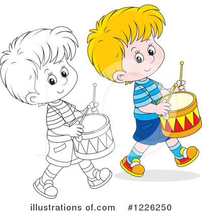 Royalty-Free (RF) Music Clipart Illustration by Alex Bannykh - Stock Sample #1226250