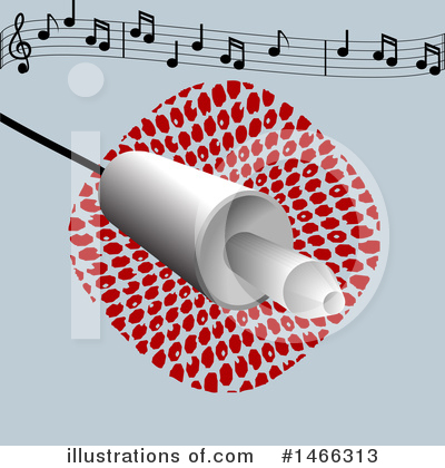 Music Notes Clipart #1466313 by elaineitalia