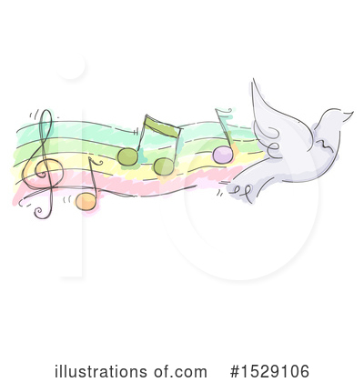 Music Notes Clipart #1529106 by BNP Design Studio