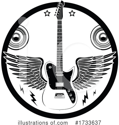 Rock Music Clipart #1733637 by Vector Tradition SM