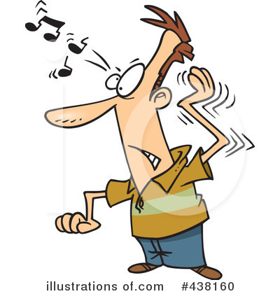 Royalty-Free (RF) Music Clipart Illustration by toonaday - Stock Sample #438160