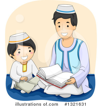 Royalty-Free (RF) Muslim Clipart Illustration by BNP Design Studio - Stock Sample #1321631