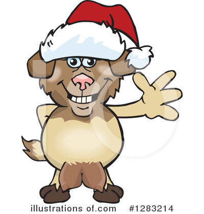 Nanny Goat Clipart #1283214 by Dennis Holmes Designs