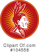 Native American Clipart #104558 by patrimonio