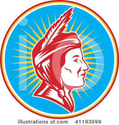 Native American Clipart #1193099 by patrimonio