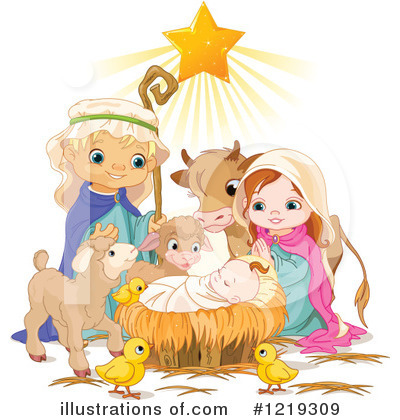Baby Jesus Clipart #1219309 by Pushkin