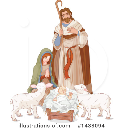 Baby Jesus Clipart #1438094 by Pushkin