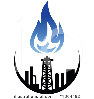 natural gas plant clip art