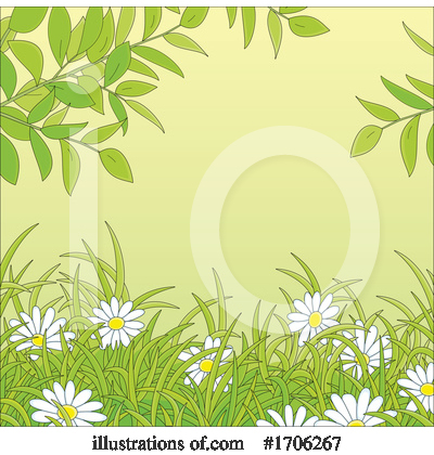 Daisy Clipart #1706267 by Alex Bannykh