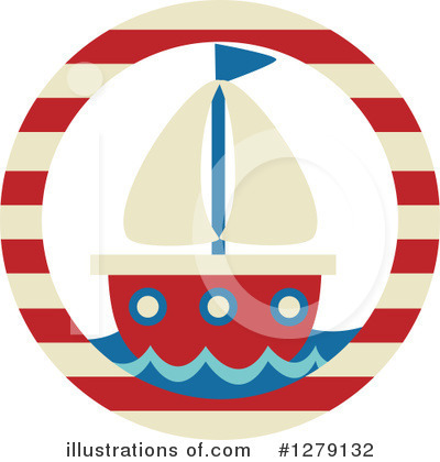 Sailboats Clipart #1279132 by BNP Design Studio