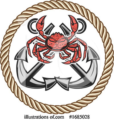 Crabs Clipart #1685028 by Vector Tradition SM