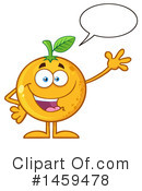 Navel Orange Clipart #1459478 by Hit Toon