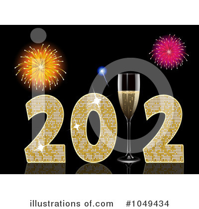 Royalty-Free (RF) New Year Clipart Illustration by elaineitalia - Stock Sample #1049434