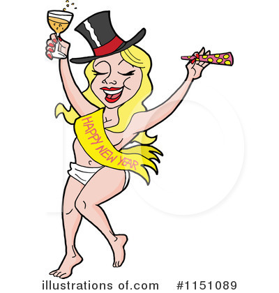 Woman Clipart #1151089 by LaffToon
