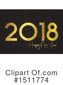 New Year Clipart #1511774 by KJ Pargeter