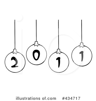 Christmas Bauble Clipart #434717 by Hit Toon