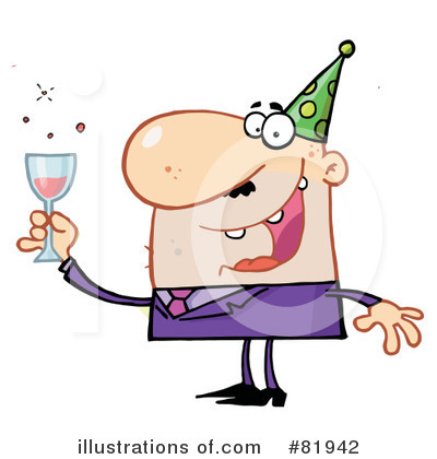 Champagne Clipart #81942 by Hit Toon