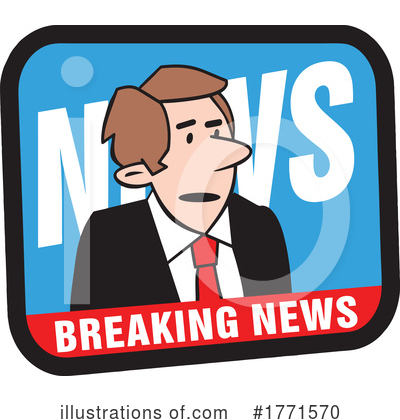 Reporter Clipart #1771570 by Johnny Sajem