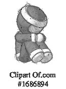 Ninja Clipart #1686894 by Leo Blanchette